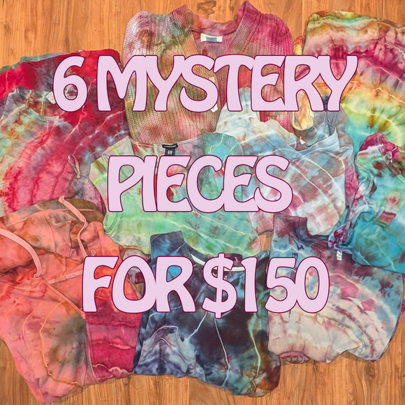 6 mystery pieces for $150