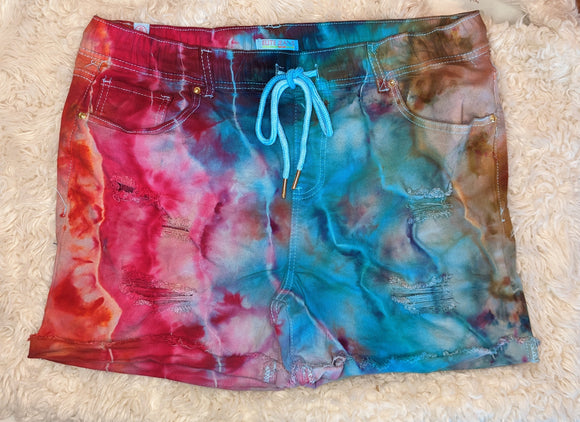 XL distressed shorts