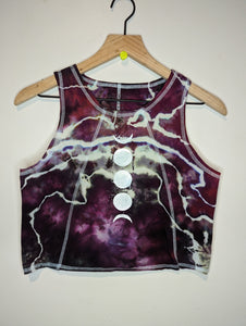 Medium moon phase crop top