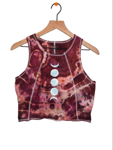 Medium moon phase crop top