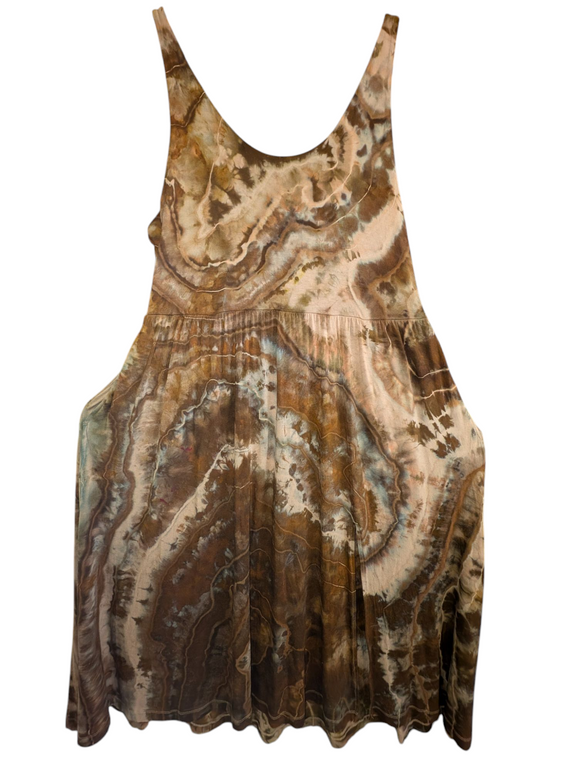 1X side slit dress with pockets