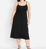 2X midi dress with adjustable straps