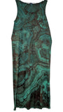 Large malachite maxi with chest pocket