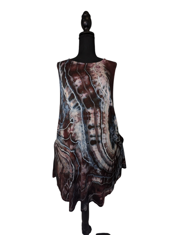 2XL swing dress with pockets