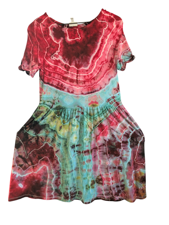 XS babydoll dress stretch tencel fabric