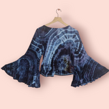 Small bell sleeve top