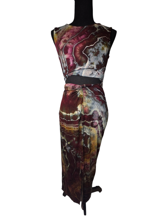 Small cut out twist front bodycon