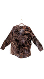 Large cotton gauze Aerie button down