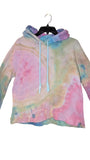 Large cotton hooded sweatshirt