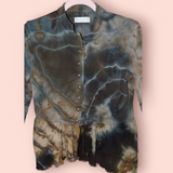 Small ruffle hem jacket