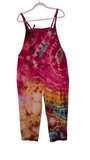 Medium cotton overalls with tie straps