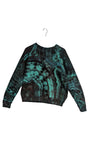 Large French terry crewneck sweatshirt