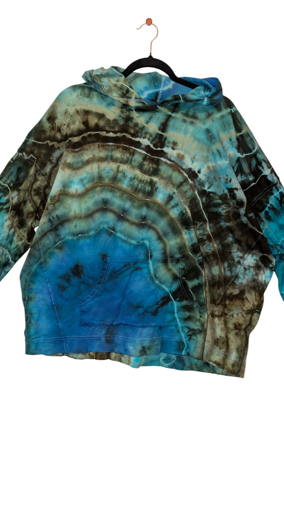 2X cotton front pocket sweatshirt