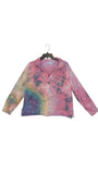 Large collared sweatshirt
