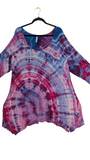 3XL sleeve dress with pockets