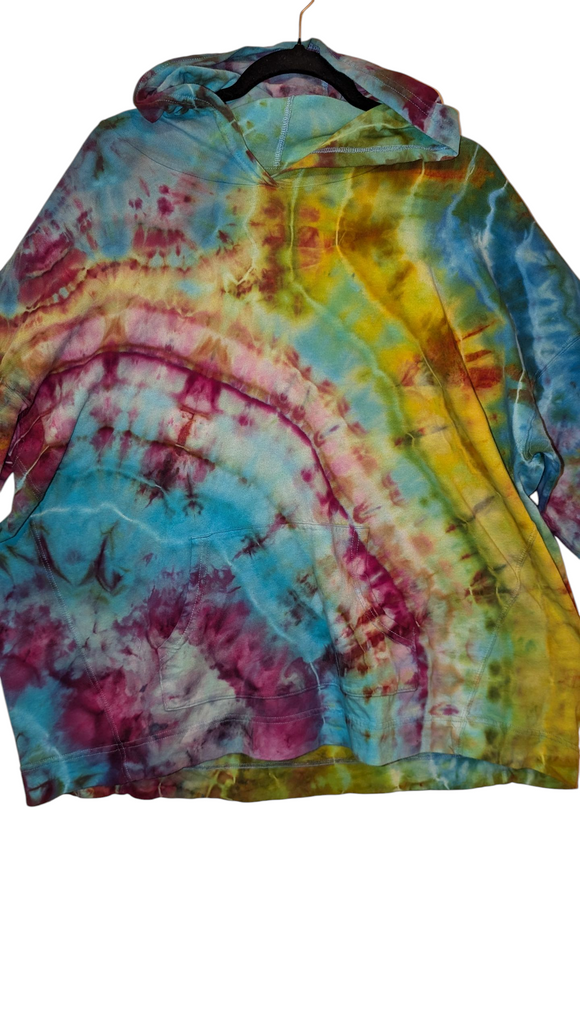 3X cotton front pocket sweatshirt