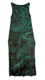 Medium malachite maxi with chest pocket