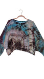 XL cropped oversized sweatshirt