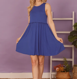 Medium merrow waist mini dress