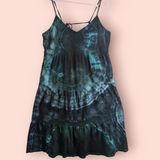 Large tiered dress with pockets