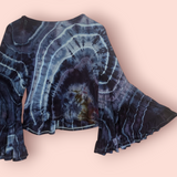 Small bell sleeve top