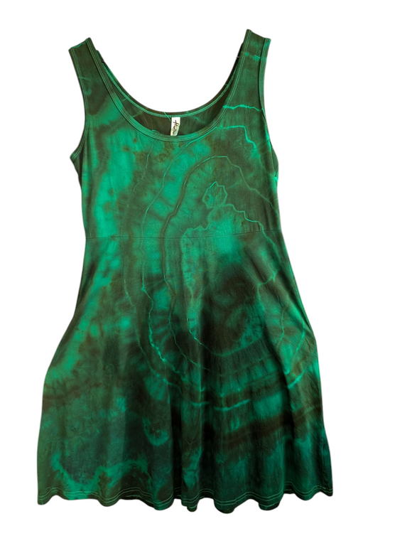 Large fit and flare dress