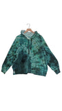 3X fleece lined boxy hoodie