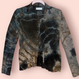 Small ruffle hem jacket