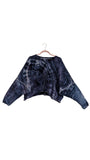 XL cropped oversized fit sweatshirt