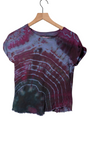Large cotton Free People baby tee with ruffle hem